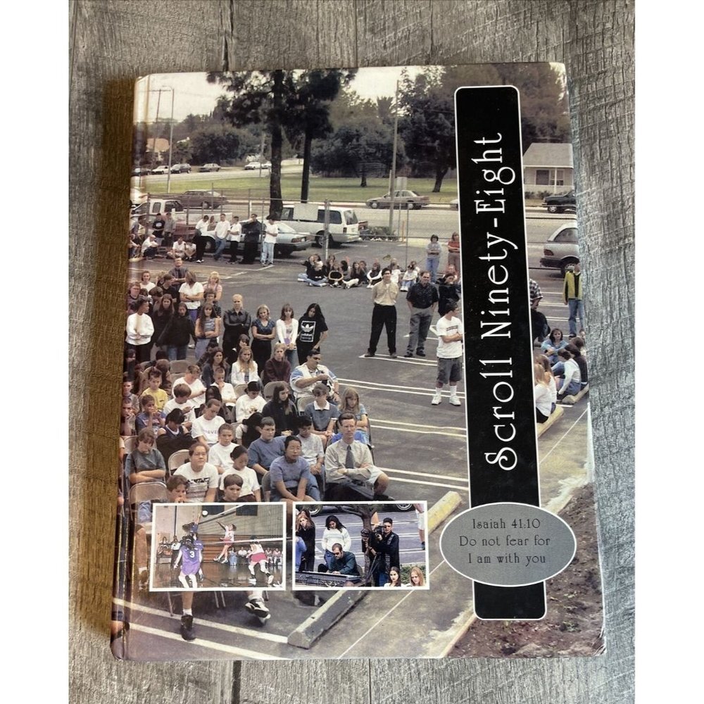 1998 Scroll Yearbook Los Angeles Baptist High School Northern Hills California